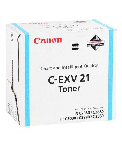 Canon C-EXV 21c Mavi spot orjinal Fotokopi Toneri