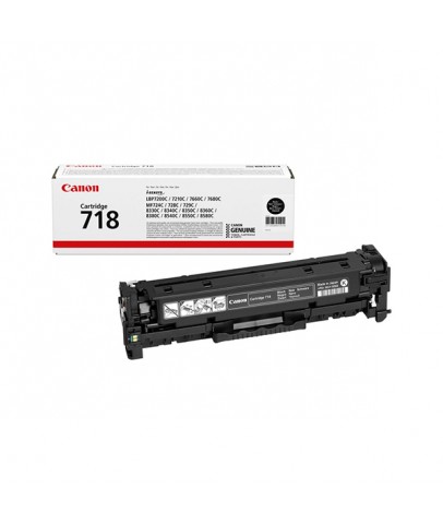 Canon CRG-718K Siyah Spot Orjinal Toner