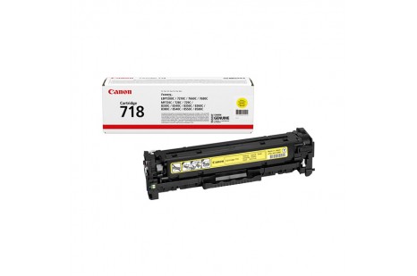 Canon crg 718y Sarı spot orjinal toner