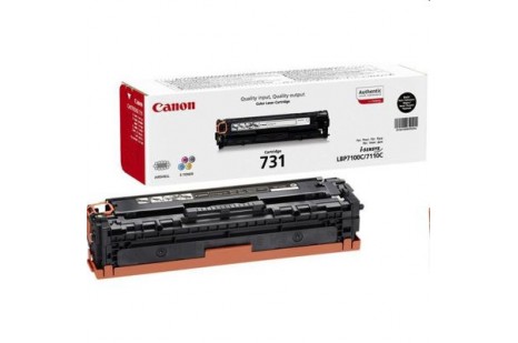 Canon crg 731k Siyah spot orjinal toner