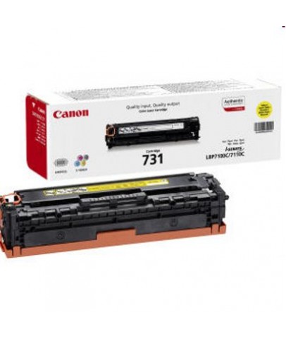 Canon CRG-731Y Sarı Spot Orjinal Toner