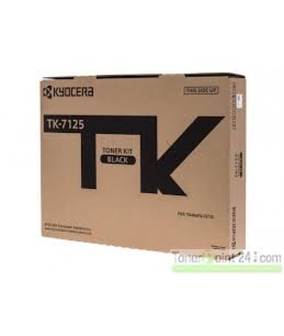 Kyocera TK-7125K Siyah Orjinal Toner Spot