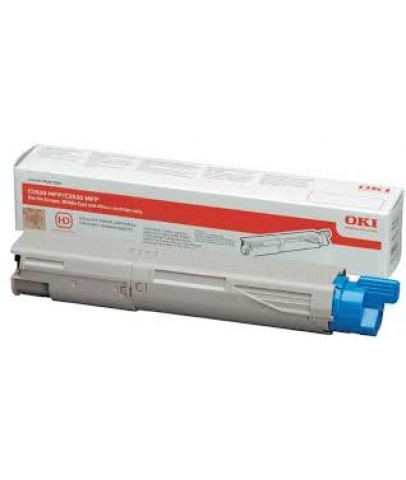 Oki c3520c Mavi Orjinal Toner