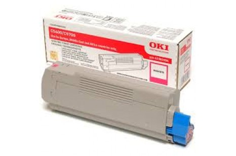 Oki c5600m Kırmızı Spot Orjinal Toner