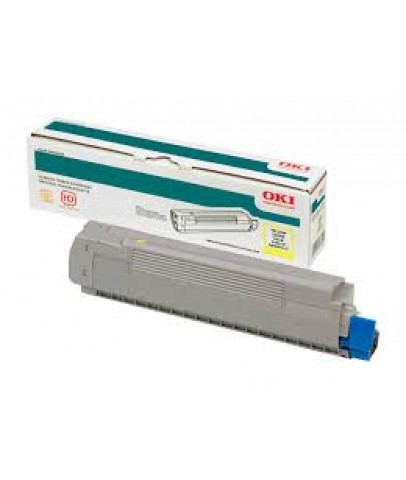 Oki c5850y Sarı Orjinal Toner