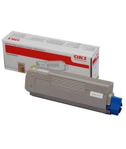 Oki C610Y Sarı Orjinal Toner Spot