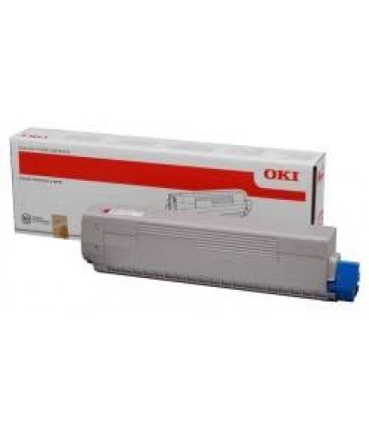 Oki C822M Orjinal Toner Spot Kırmızı