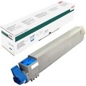 OKI C9600C Mavi Orjinal Toner Spot