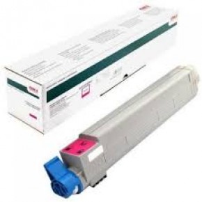 Oki C9600M Kırmızı Orjinal Toner Spot