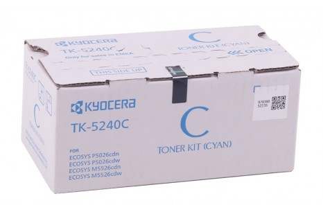 Kyocera Mita TK 5240C Mavi Muadil Fotokopi Toneri