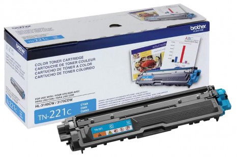 Brother TN 221C Mavi Orjinal Toner