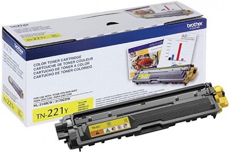 Brother tn 221y Sarı Orjinal Toner